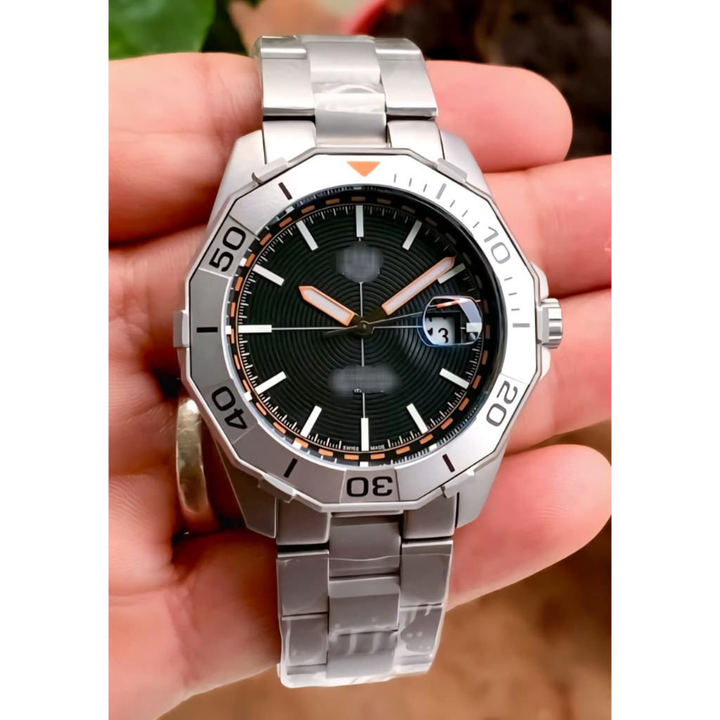 New Jam tangan Pria tag her Aquaracer Bamford Automatic 43MM