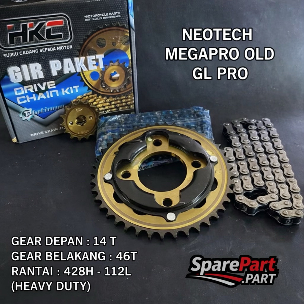 GEAR PAKET/GIR SET HKC NEOTECH/GL PRO