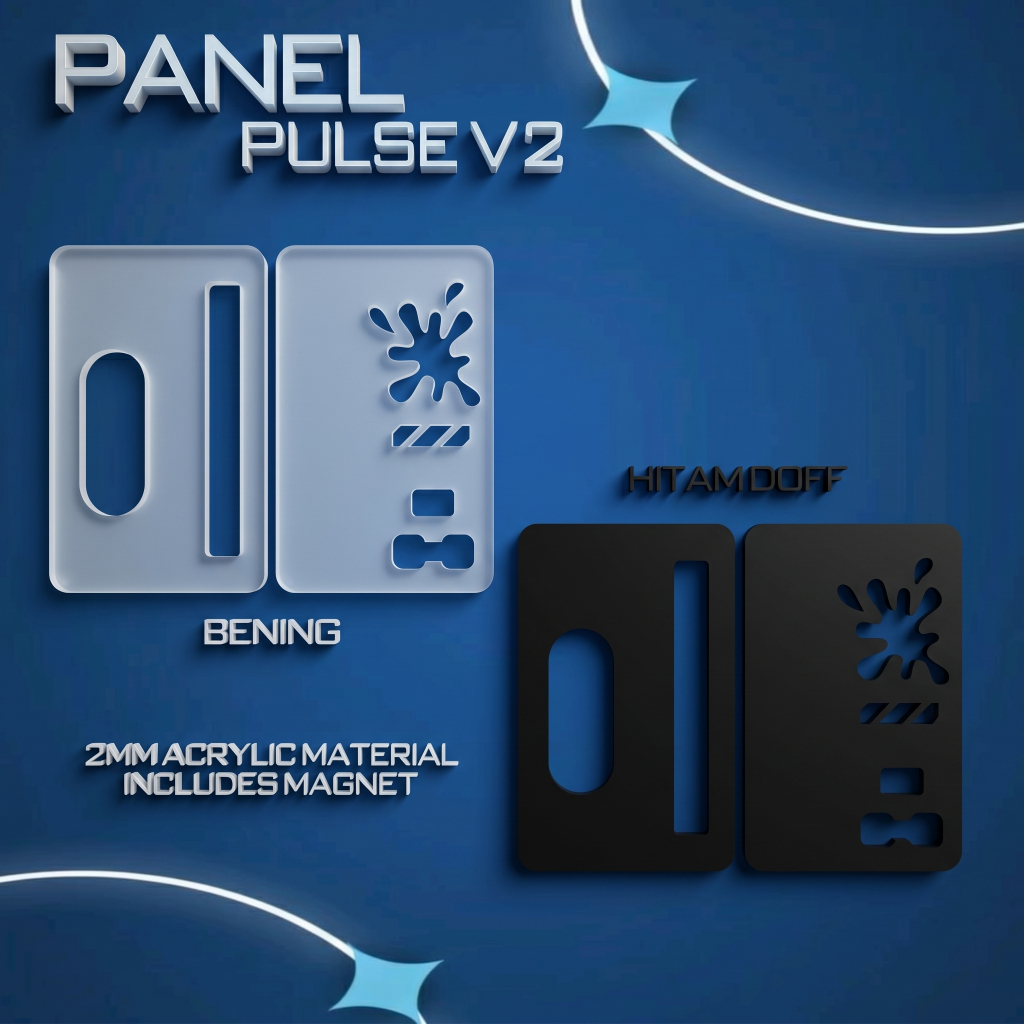 panel pulse v2 aksesoris pelindung layar / caver