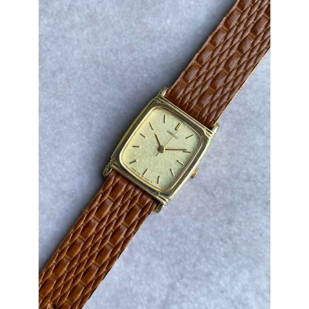 Seiko Tank Ladies Dress Watch 2P21-5210