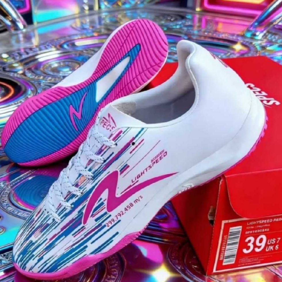 Sepatu Futsal  Bola Anak dan Dewasa Specs LS Reborn Infinity Size 36/44 Bisa COD