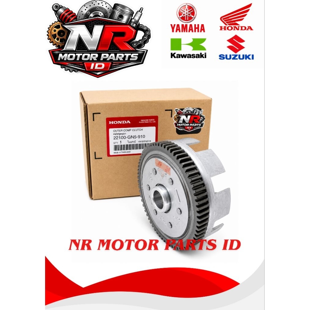 RUMAH KOPLING HONDA GRAND PRIMA SUPRA 100 FIT LAMA LEGENDA 22110-GN5-910 THAILAND