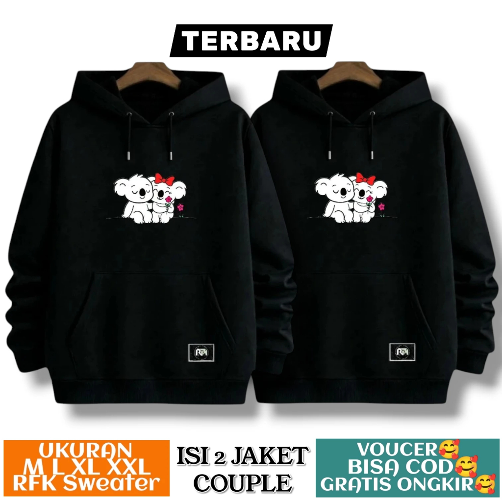 Sweater couple pasangan 2 pcs / Sweater couple pacar / Hodie couple pasangan / jaket couple pasangan
