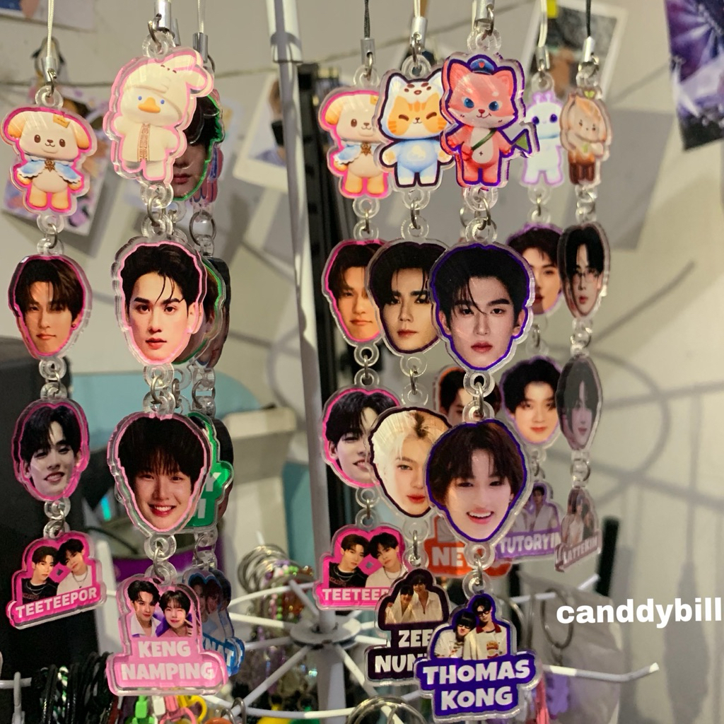 Strap Phone Domundi Aktor Akrilik Keychain Thailand Merch