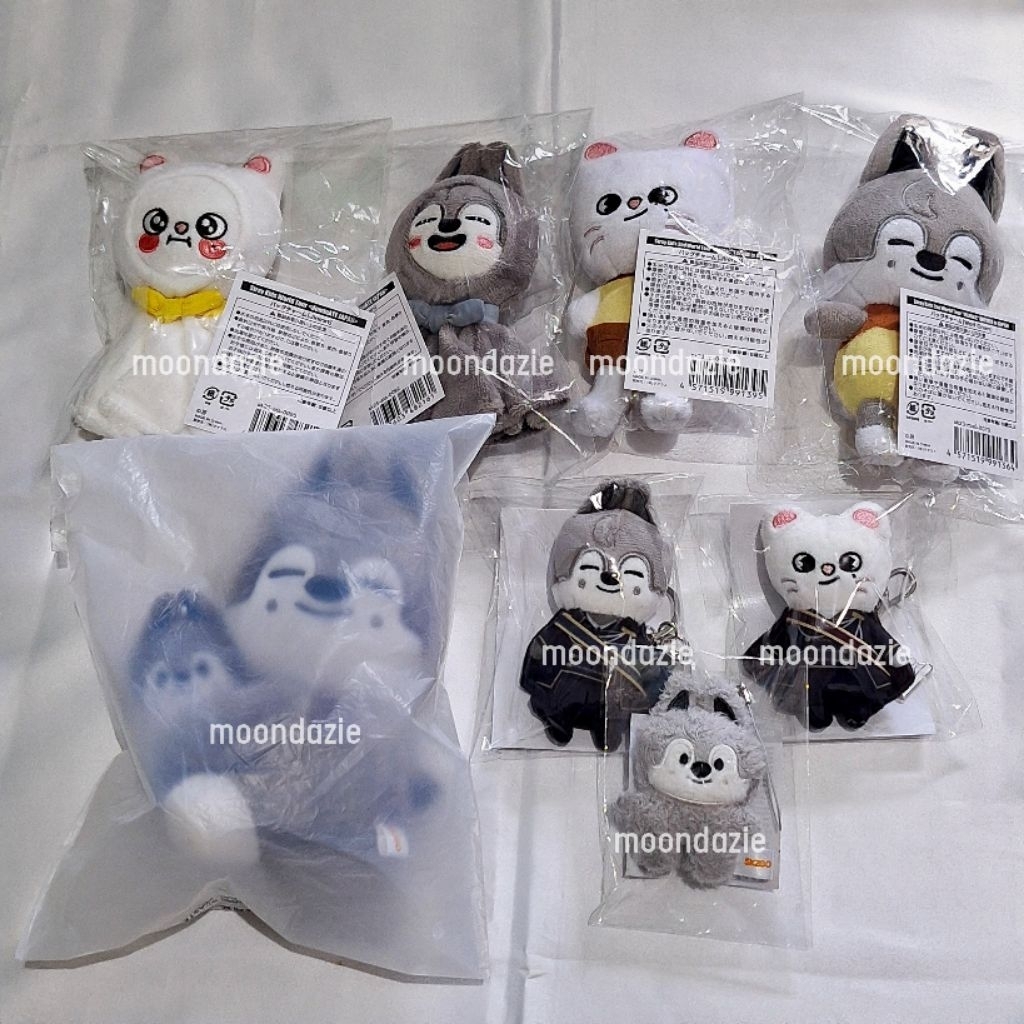 Stray Kids SKZOO Plushie Wolfchan Jiniret Official Japan Merchandise