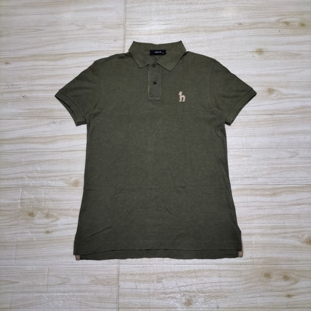 1194. Polo shirt kaos HAZZYS    Size S  LD92