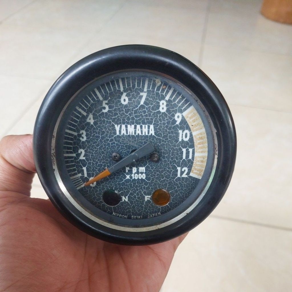 Speedometer RPM yamaha rs100 sport LS3 Rd125 RS 125 original second fungsi normal