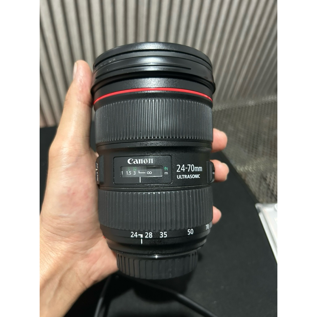 Lensa Canon 24-70mm f2.8 Mark II L USM Murah
