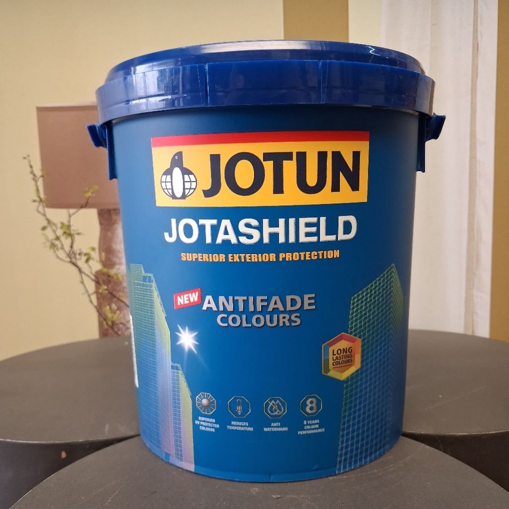 JOTUN JOTASHIELD ANTIFADE 2,5 LTR/CAT TEMBOK LUAR/CAT TEMBOK EXTERIOR/CAT TEMBOK TAHAN CUACA/CAT TEM