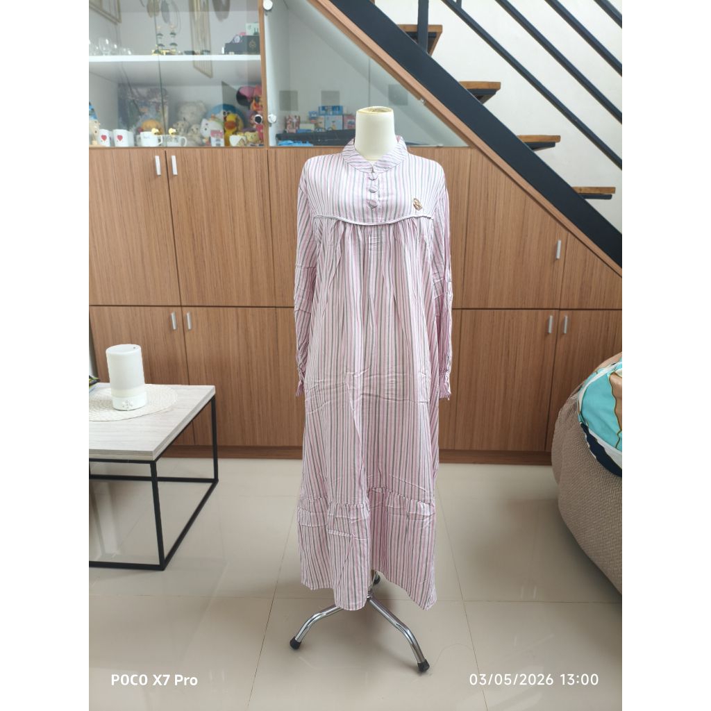 MIDIDRESS GARIS/GAMIS WANITA