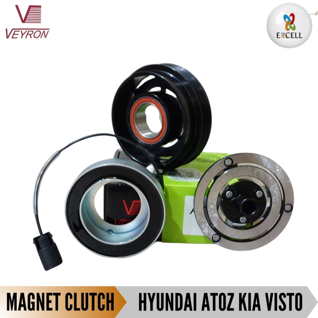 Magnit magnet clutch pully pulley pulli puli AC mobil hyundai Atoz kia Visto