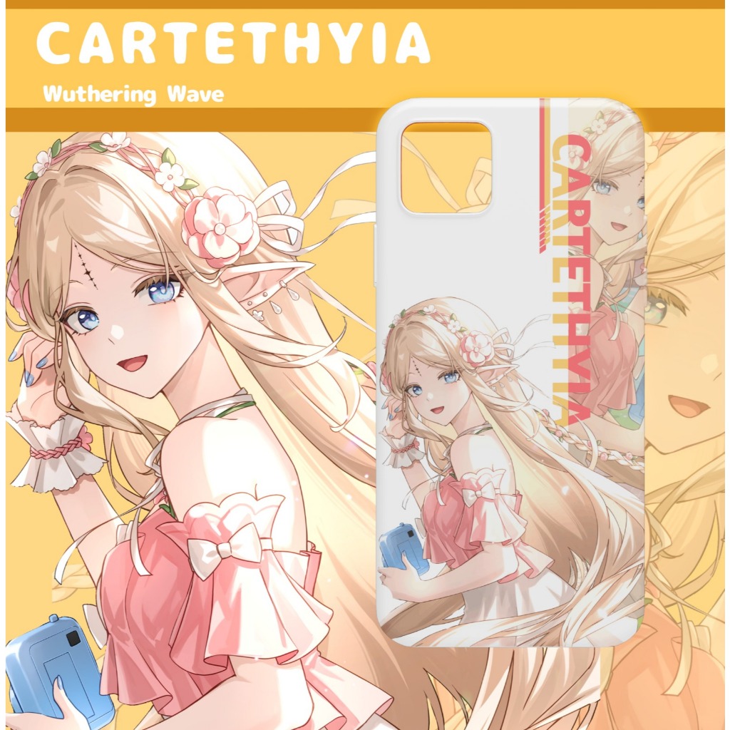 Cartethyia Wuthering Waves Character Phone Case : Casing Cartethyia Character Semua Tipe Hp