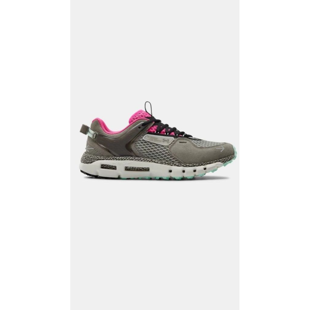 Under Armour® Hovr Summit'Grey Pink' SZ 40,5 Insol 25,5cm (prelove) tapak tebal, lem aman