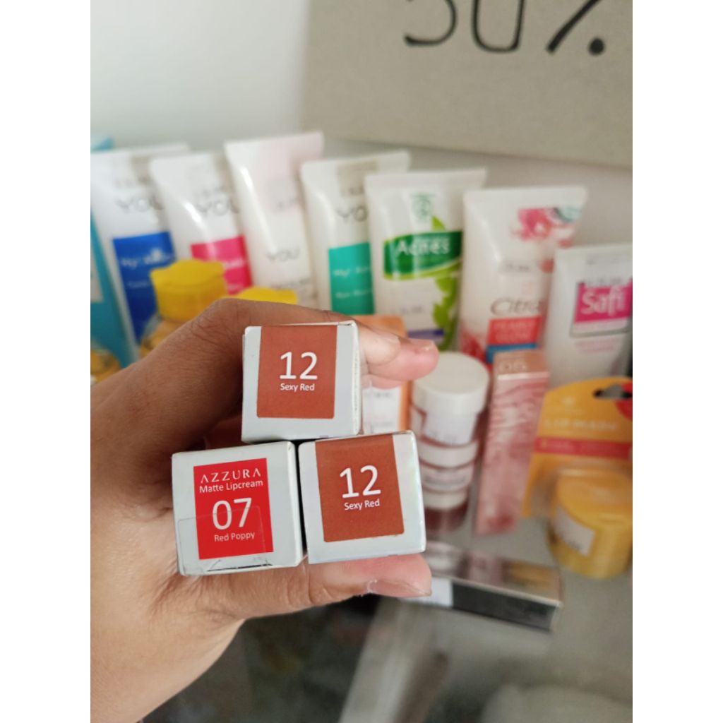 lip cream azzura