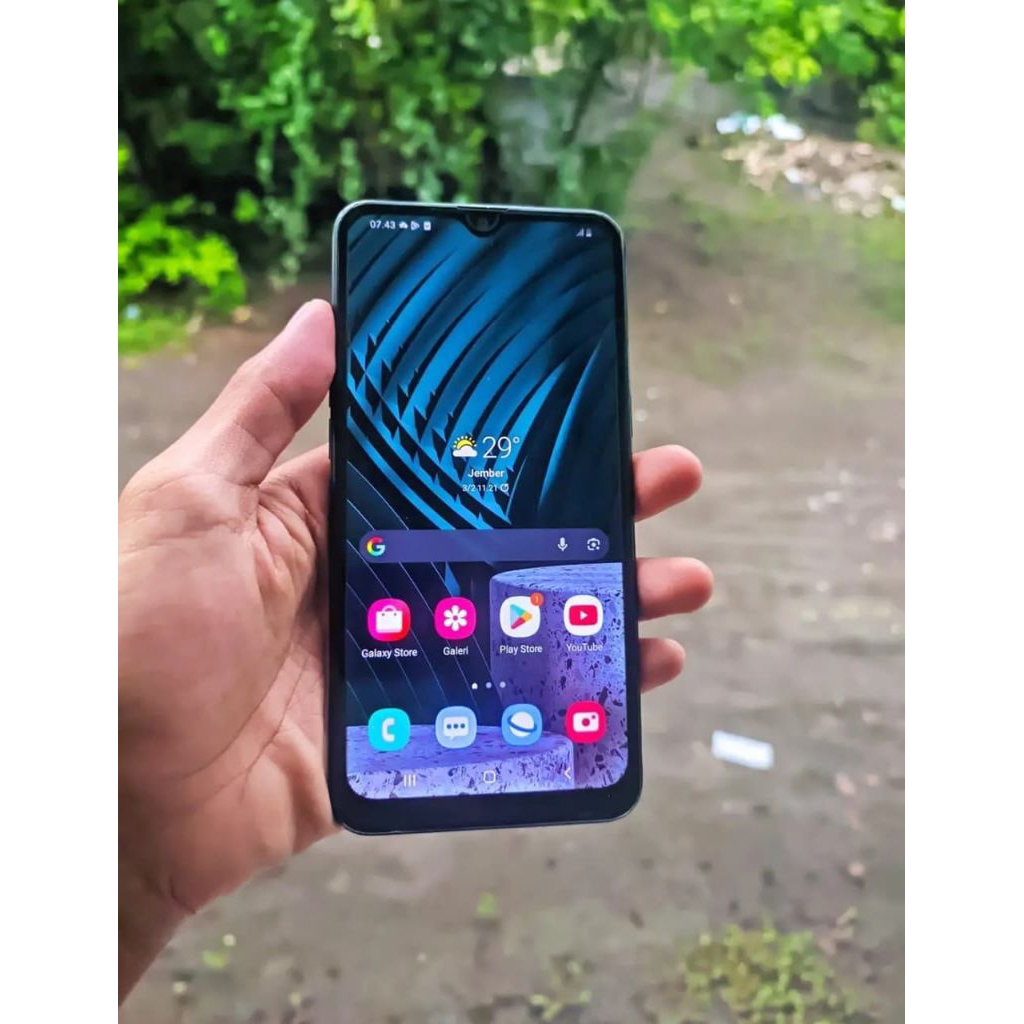 Di jual Murah HP Samsung A10S RAM 2/32 Barang Bagus Kondisi normal siap pakai