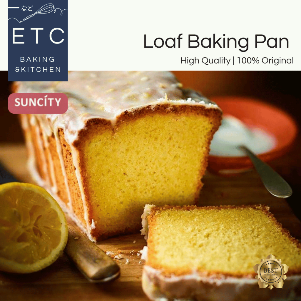 [ETC.Baking] SUNCITY – Loaf Cake / Bread Pan Multifungsi | Loyang Persegi Roti Panggang Kukus Pan Mo