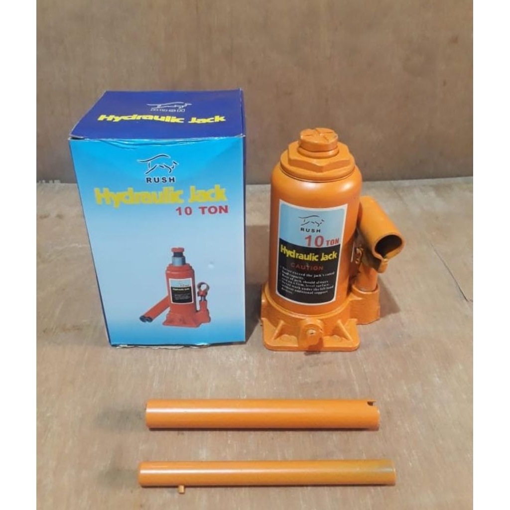 DONGKRAK BOTOL 10 TON RUSH / DONGKRAK HIDROLIK