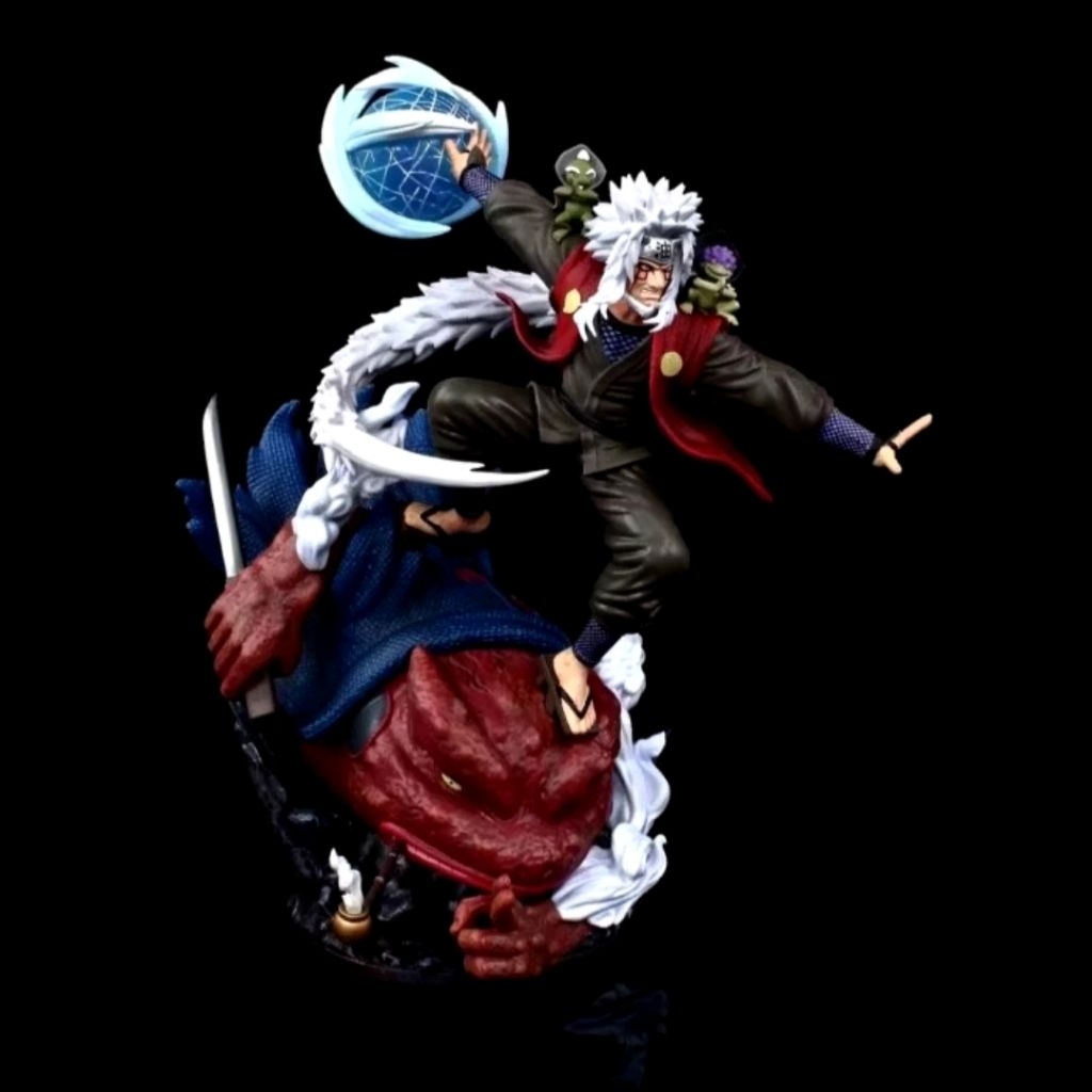 Statue Figure Naruto Jiraiya Oodama Rasengan With Gamabunta