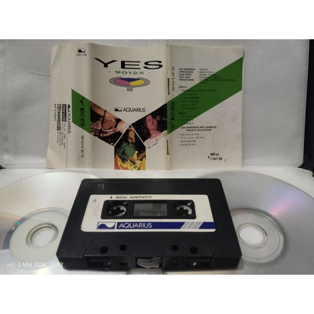 kaset pita YES 90125