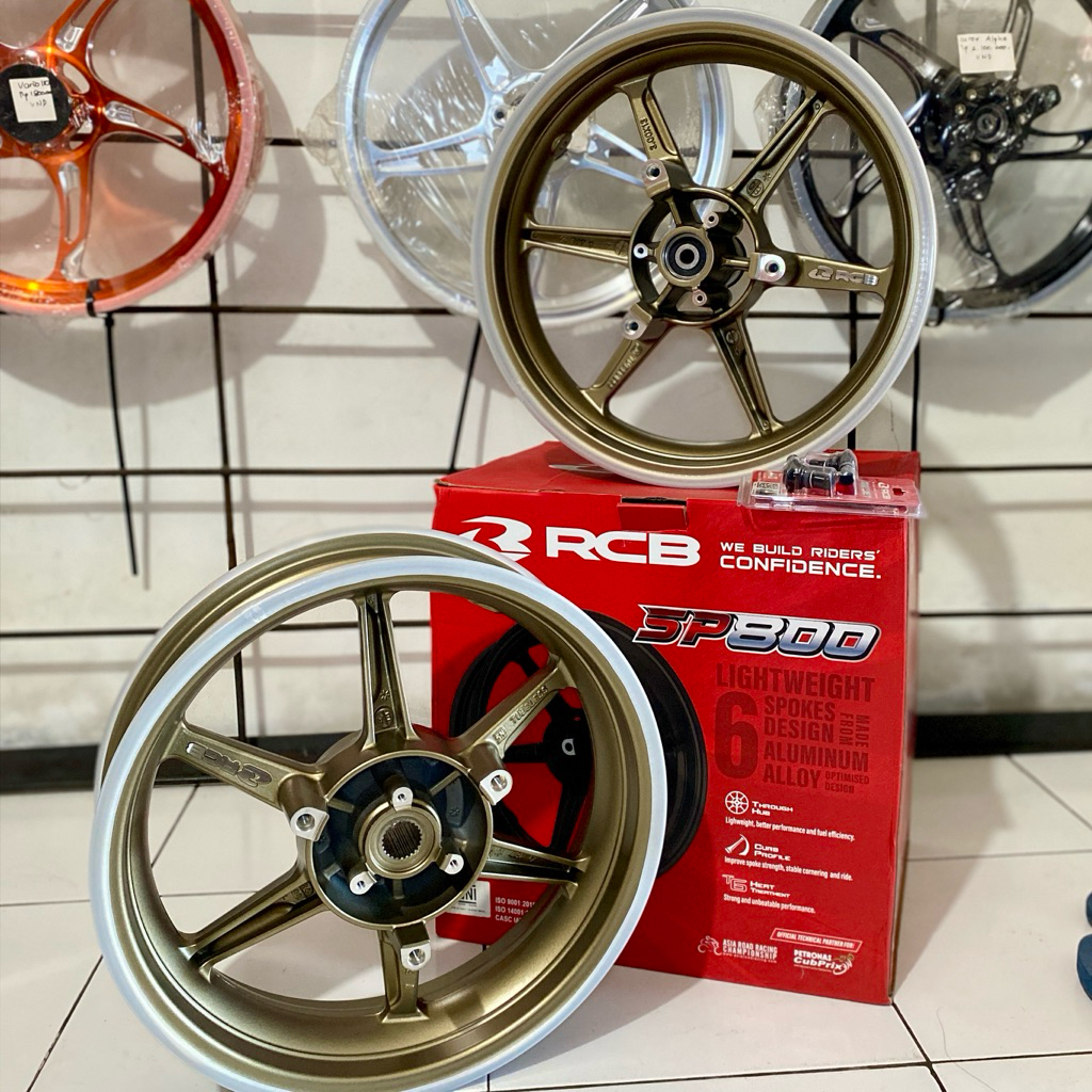 VELG RCB SP800 NMAX NEW NMAX NEO TURBO RING 13 BRONZE