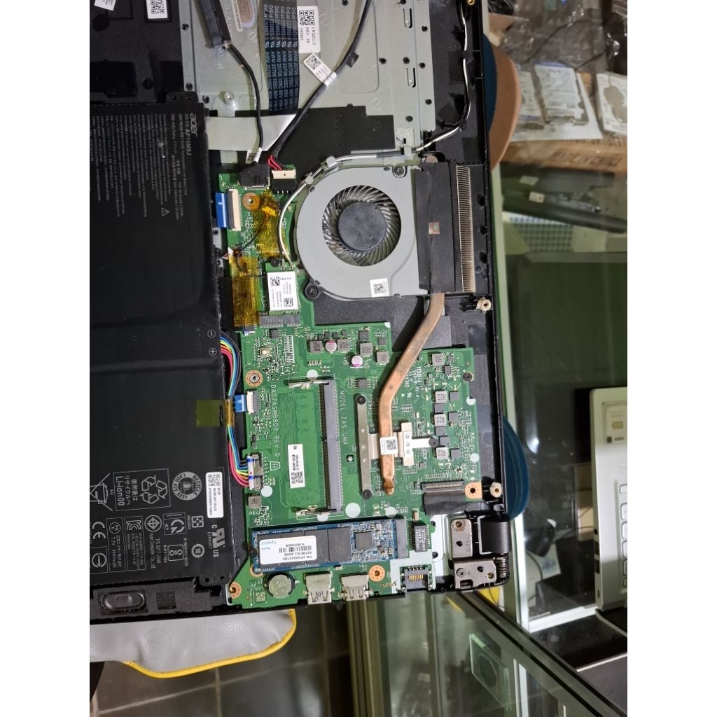 MOTHERBORAD / MESIN / MAINBOARD ACER A315-21 AMD A9-9425 NORMAL PERAWAN