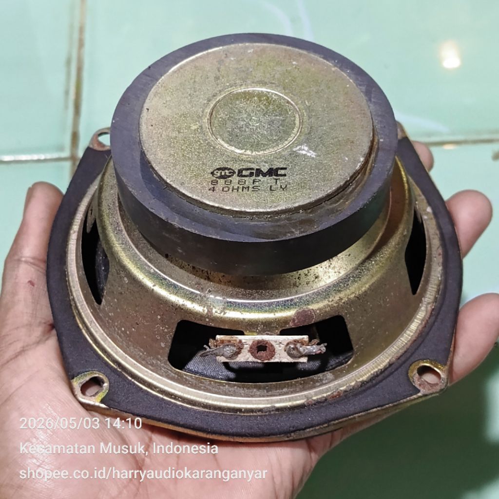 Speaker Subwoofer GMC 5 inch Ori Lepasan – Normal Ori Siap Pakai