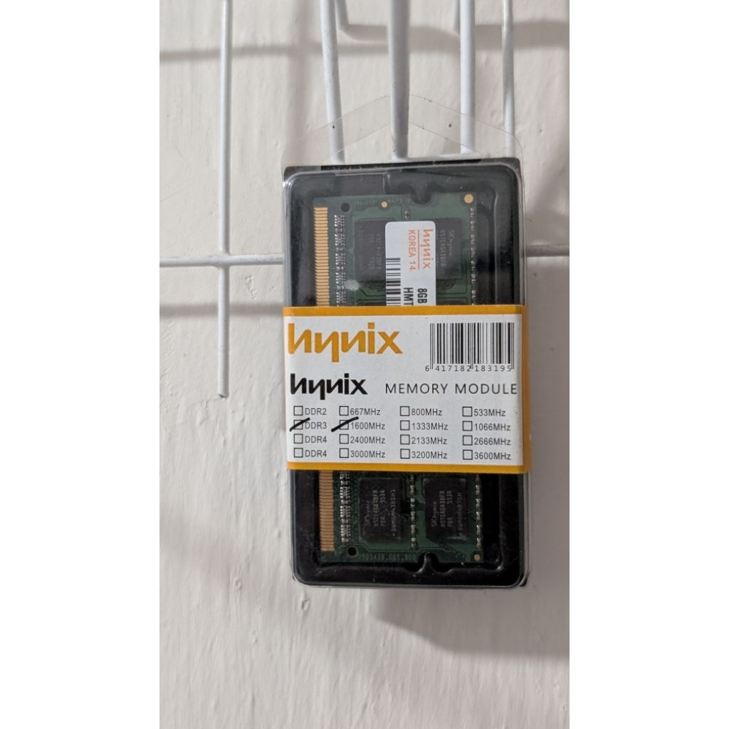RAM DDR3 1600 8GB HYNIX