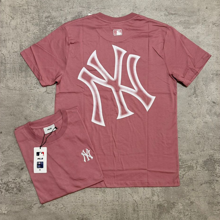 Kaos Branded MLB Signature Logo//Baju Kaos MLB Pria/Kaos NY Pria