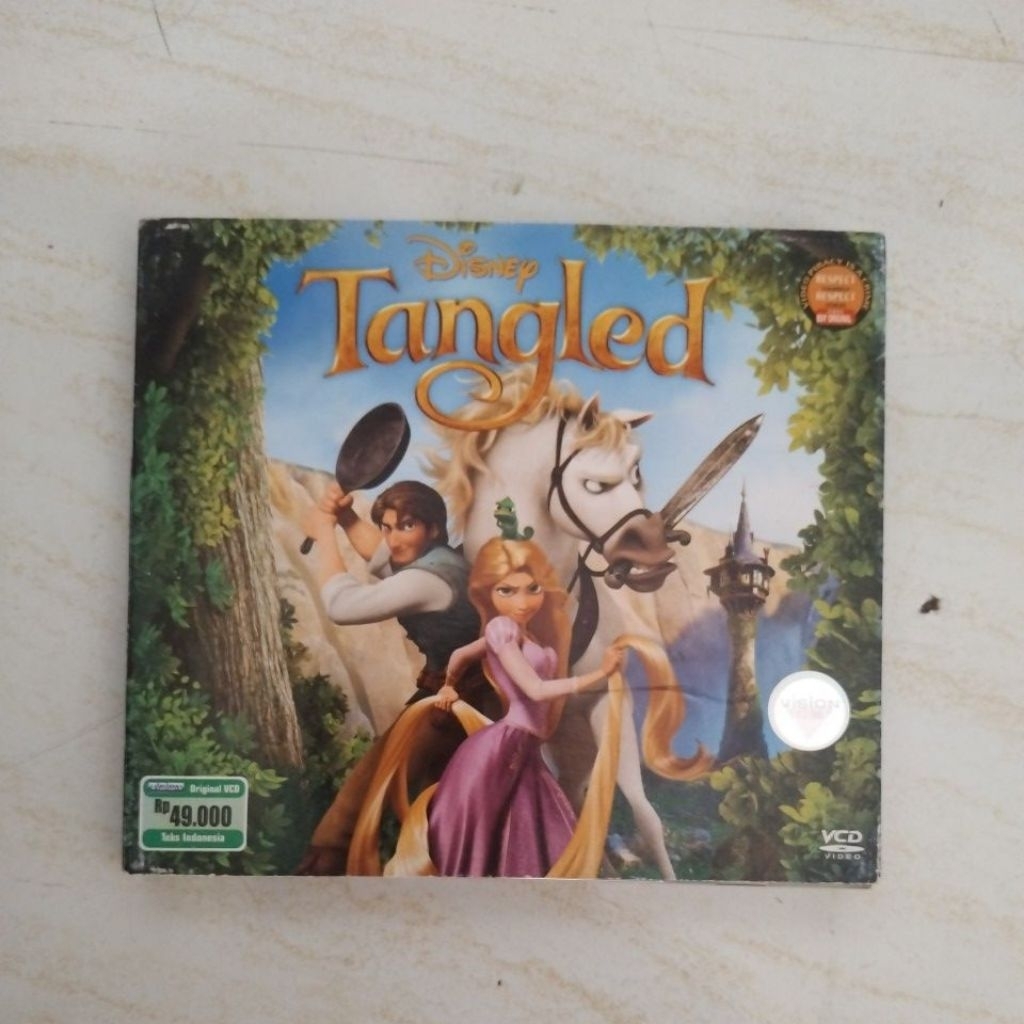 KASET CD TANGLED DISNEY ORIGINAL