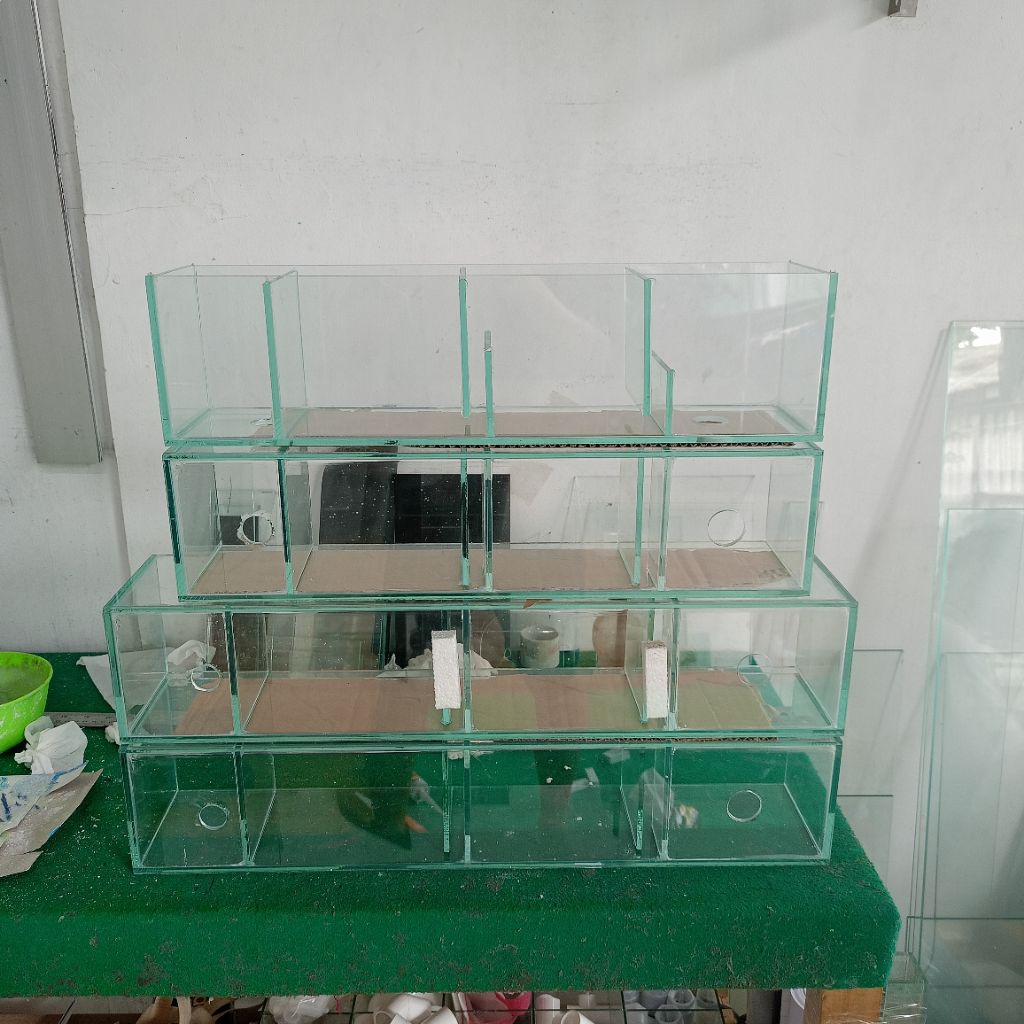 Filter Talang Kaca 50cm 60cm tebal 3mm 5mm