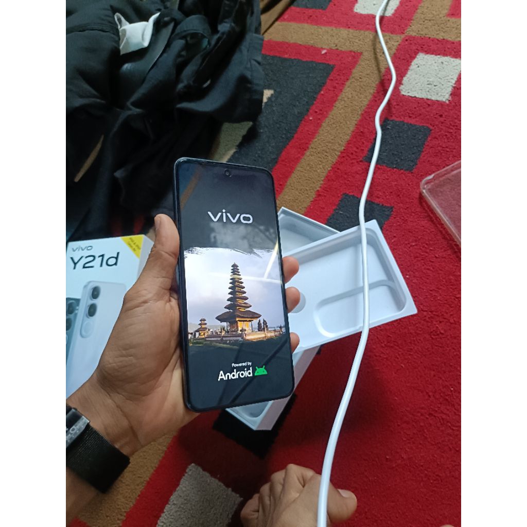 Vivo y21d  ram 8gb(4+4) rom 128gb jaringan 4,5G like new ya kaka