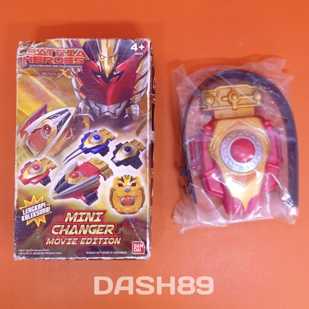 Satria Garuda Bima X Mini Changer Movie Edition - Bima Changer Bandai