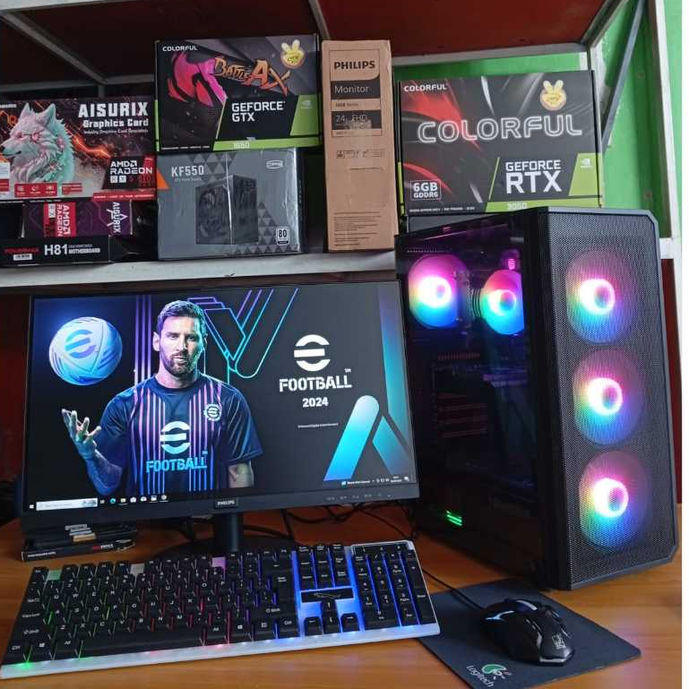 PC Gaming Editing | Intel Core I7 3770 Gen 3 | Ram 16GB | SSD 512GB | RX 580 8GB