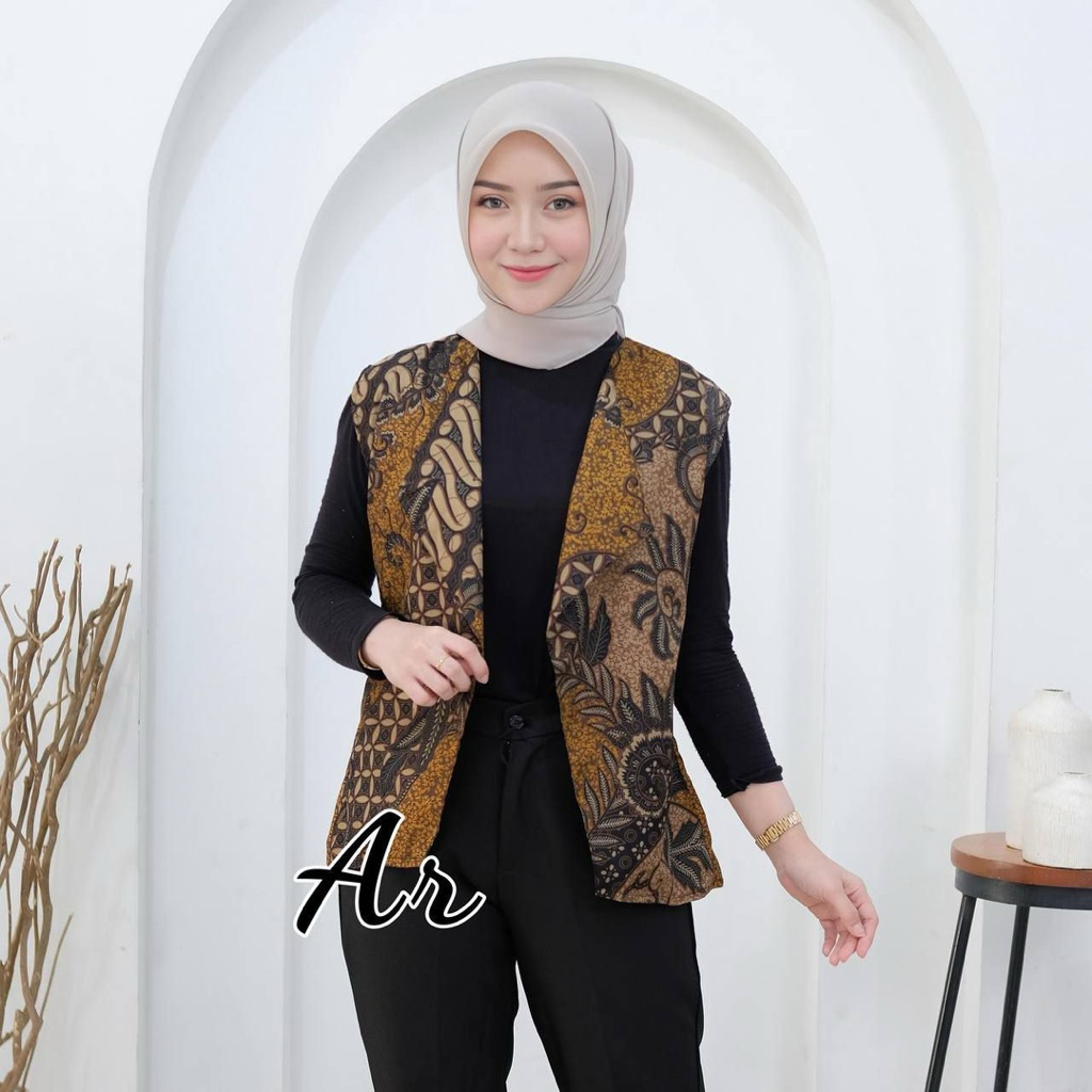 Vest Outer Bolero Batik Wanita | Bolero Batik Murah