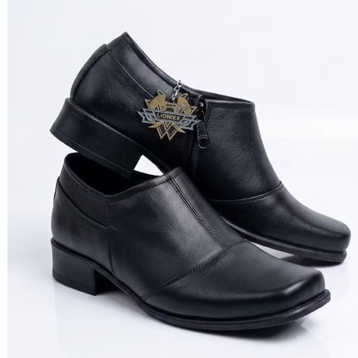 SEPATU PDH WANITA  KULIT SAPI ASLI TNI POLRI POLWAN DINAS KANTORAN PENTOPEL