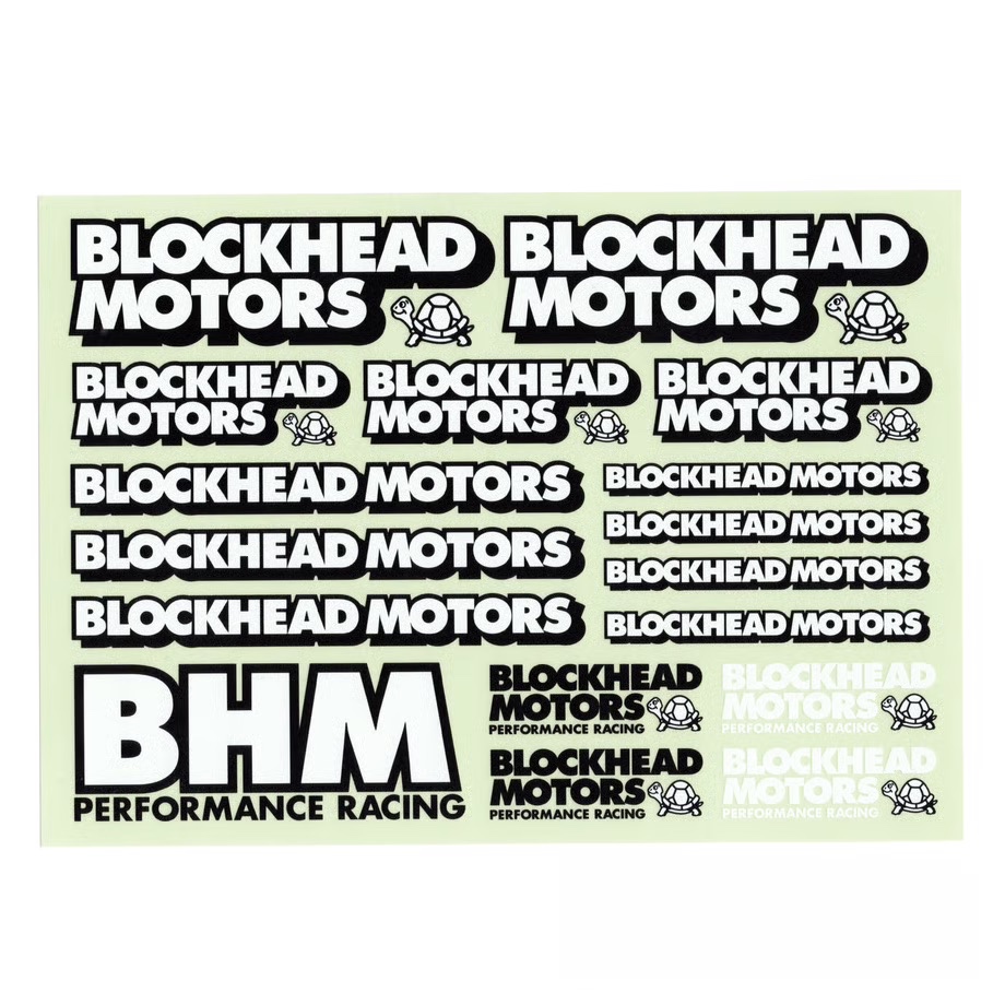 BLOCKHEAD MOTORS GOTHIC LOGO