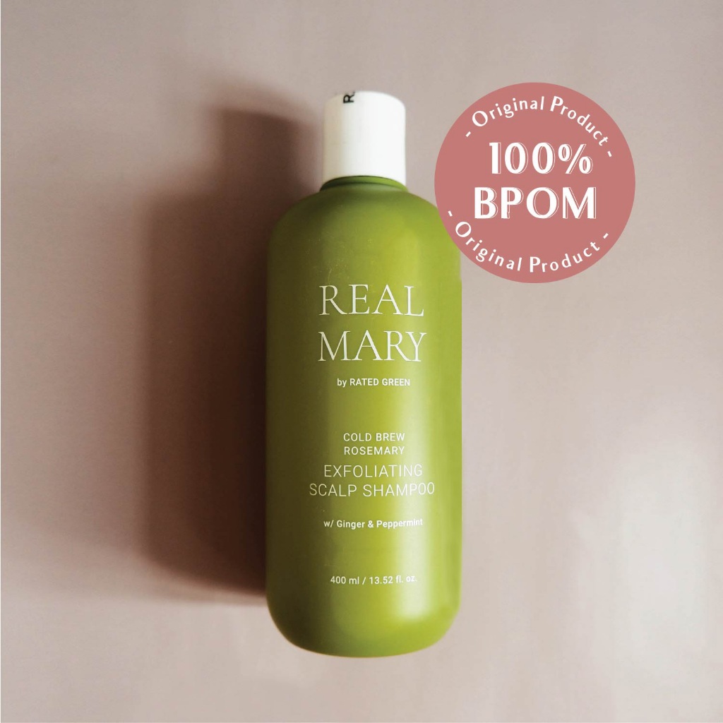 [BPOM] RATED GREEN Real Mary Exfoliating Scalp Shampoo