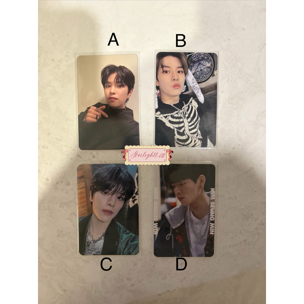 stray kids skz seungmin kim seung min pc official photocard oddinary 5 star rock star mixtape