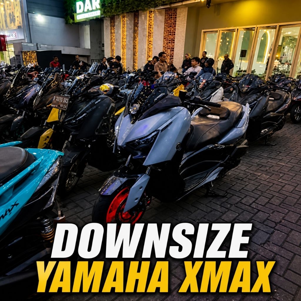 Lowering Kit Xmax, Downsize Yamaha Xmax, Pemendek/penceper
