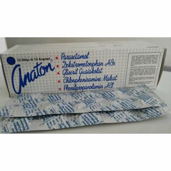 ANATON Per Strip Isi 10 TABLET Untuk Batuk&Pilek Original BPOM