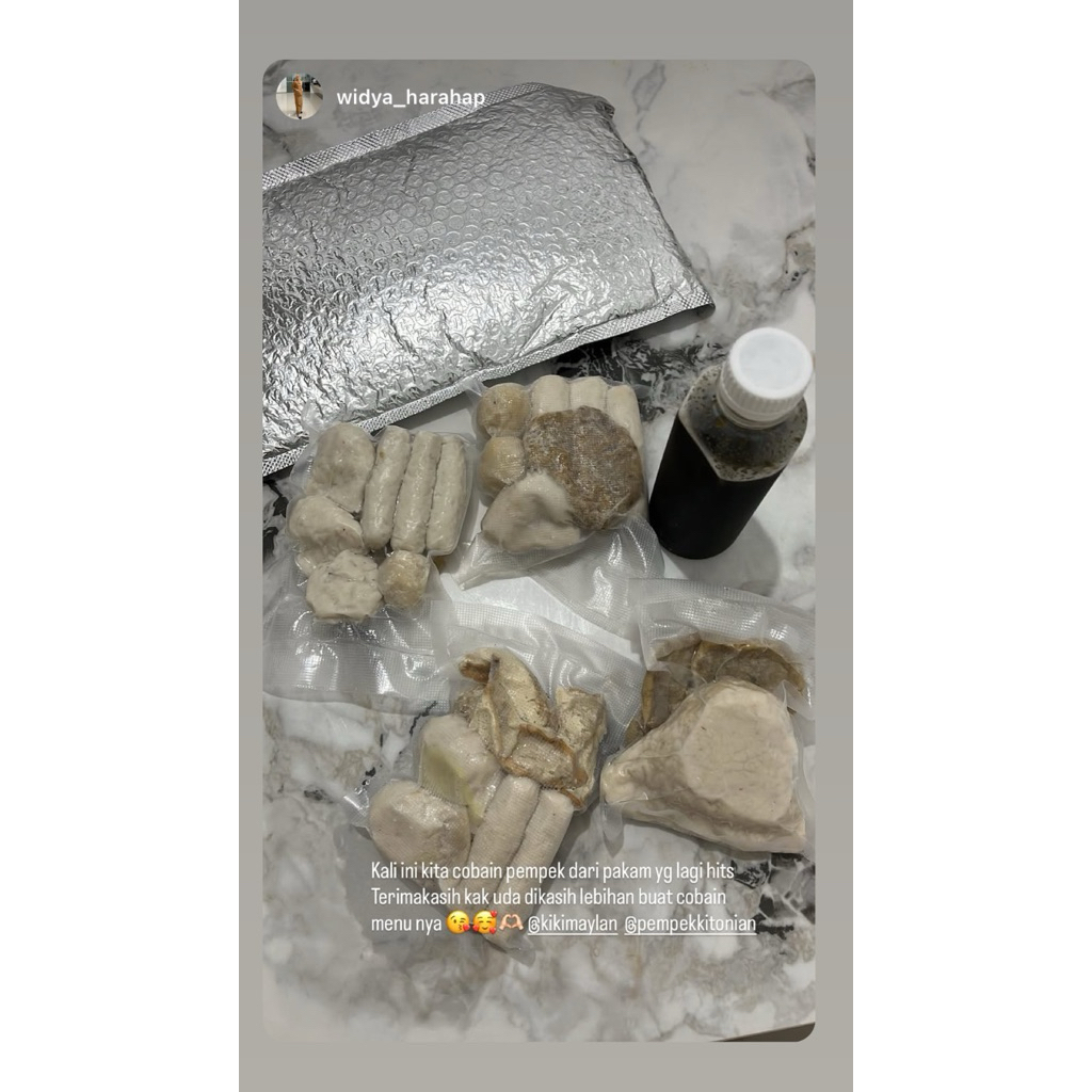 Pempek mini isi 12 frozen