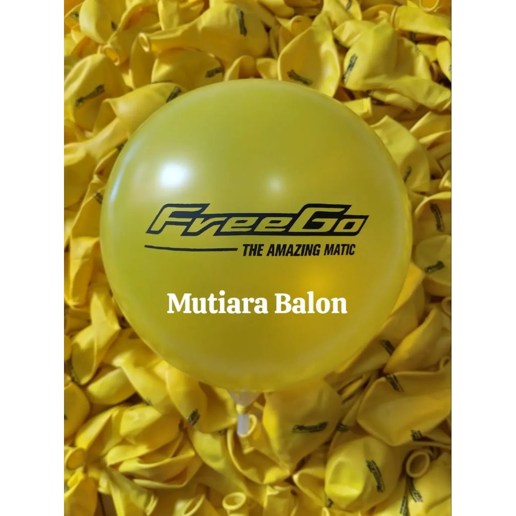 Balon Sablon logo Custom Kualitas Terbaik Balon Printing