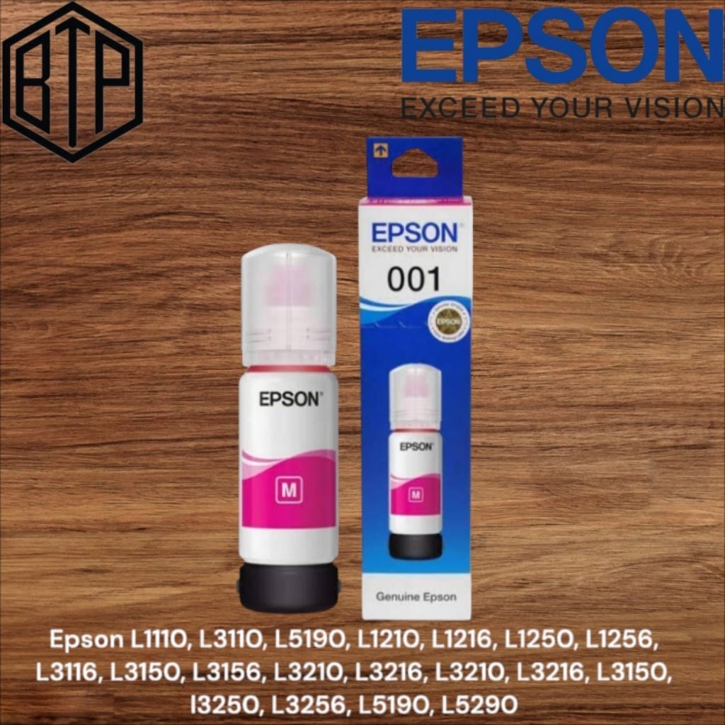 TINTA EPSON 001 ORIGINAL(M)