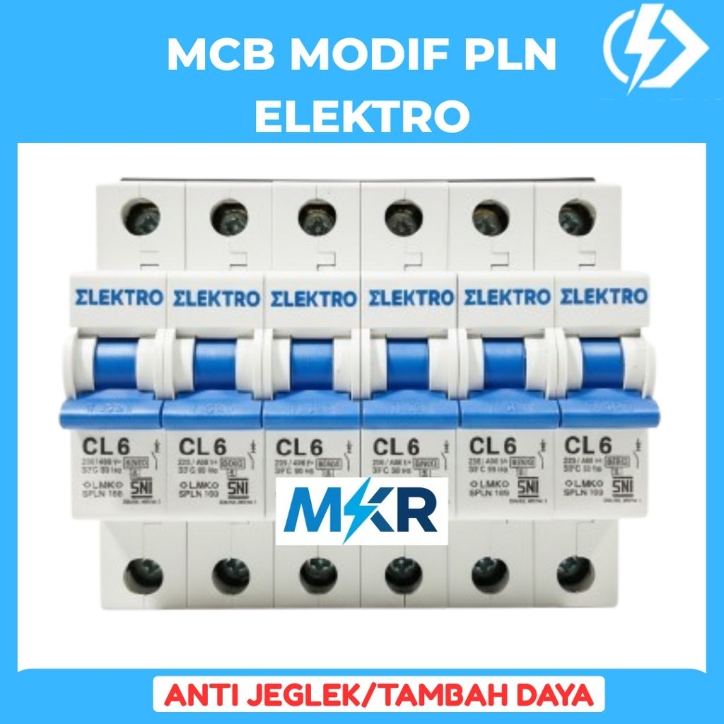 MCB Elektro Modif Anti Jeglek 2a-63a