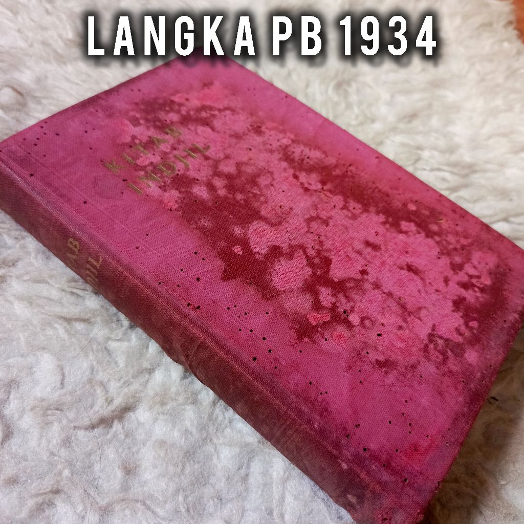 LANGKA alkitab 1934 injil perjanjian baru indjil perdjandjian baharu melayu bible katolik protestan