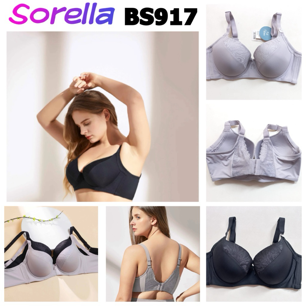 BS917 bra sorella seri beauty full size jumbo full cup 34E 36E 38D 38E 42D 42E
