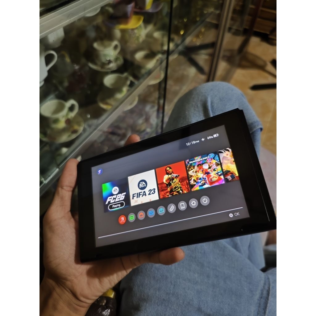 Nintendo switch v1 cfw 128gb Hardmod (Tablet only)