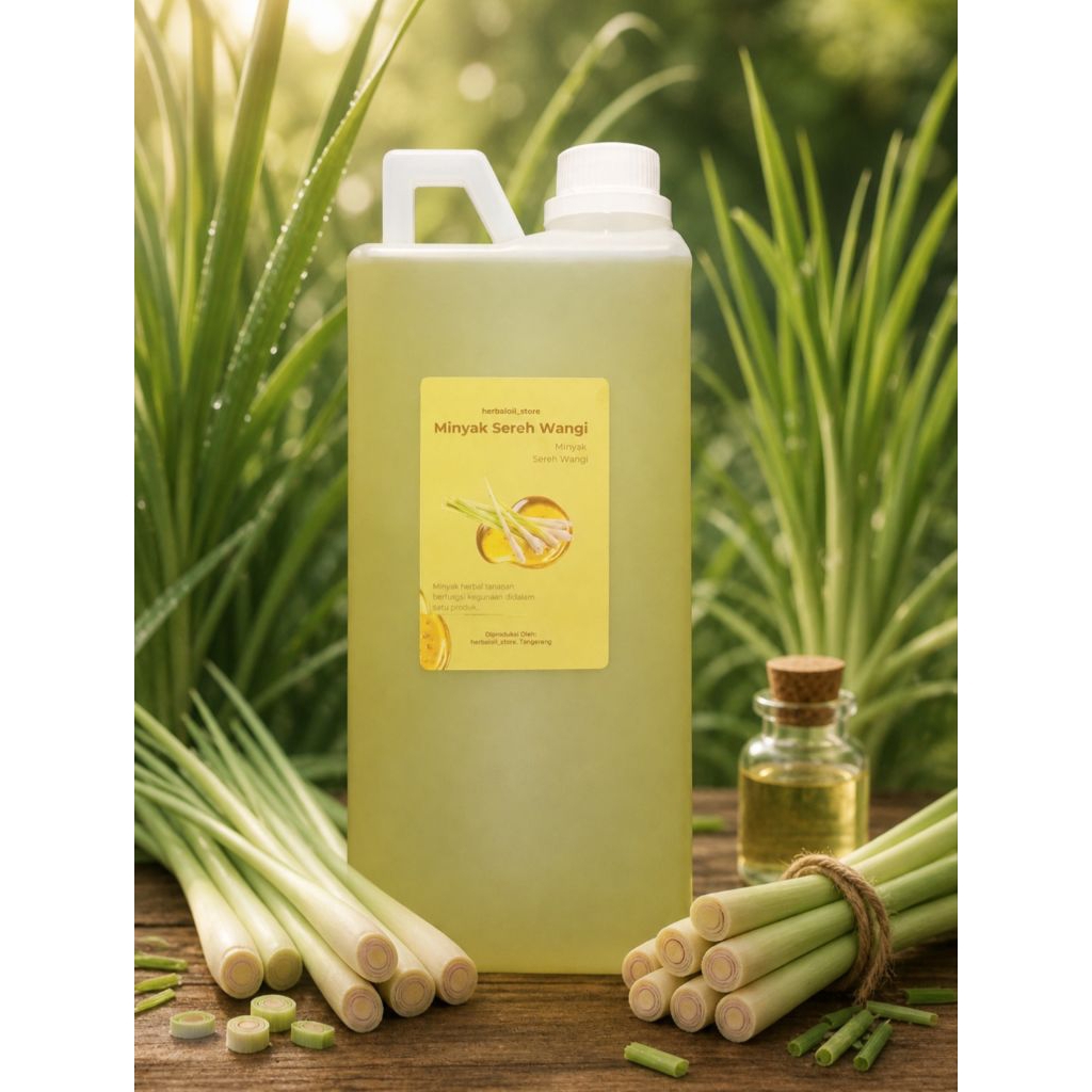 minyak sereh wangi (citronella oil)1 liter