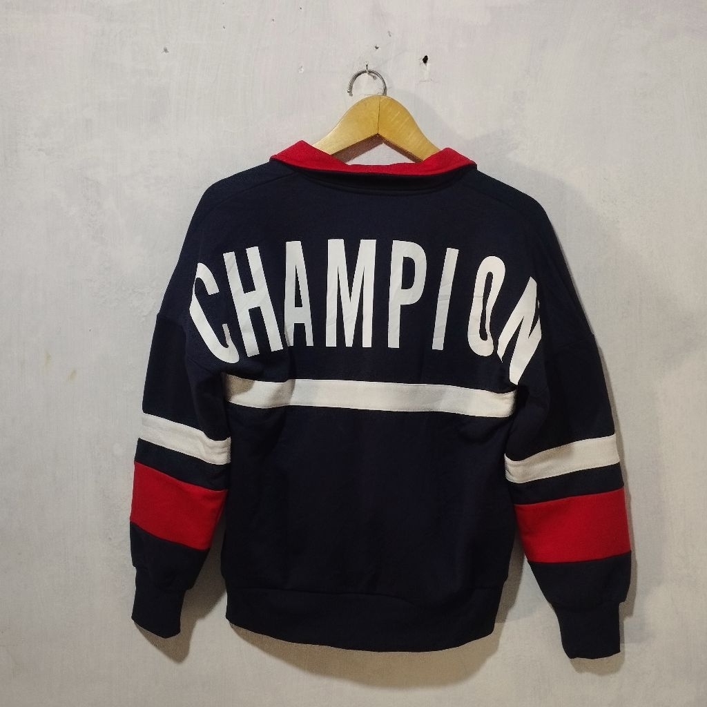 Jaket Tracktop Champion Big Logo keren