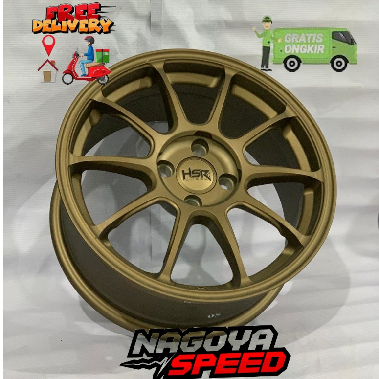 Velg mobil r16 hsr zico hole 4x100 lebar 7 velg mobil jazz ring 16 lebar 7 velg mobil original hsr w